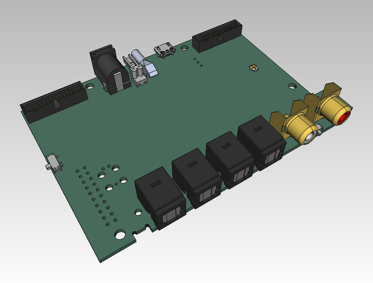 Vereinfachtes 3D-Modell